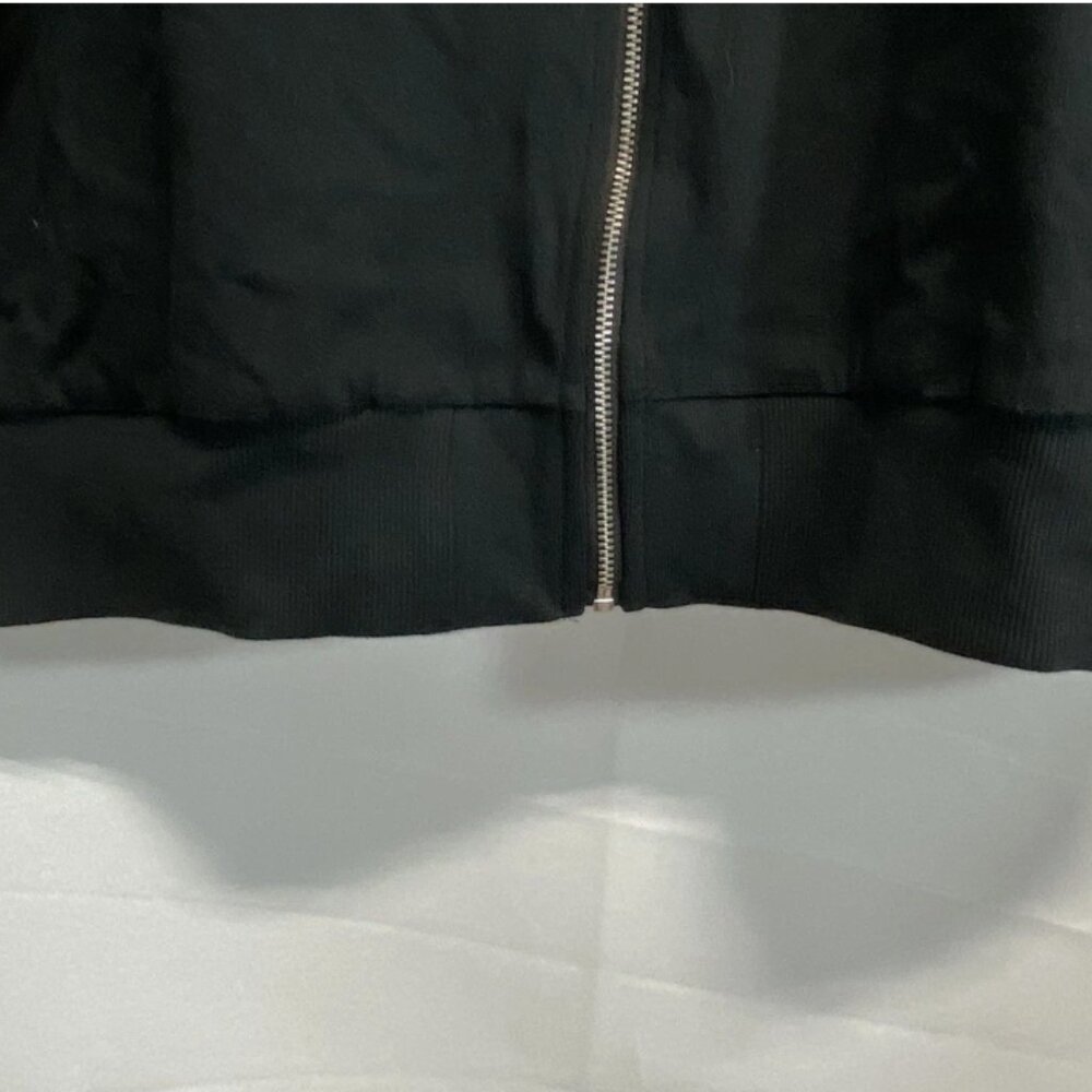 Anthropologie Maeve Women Black Short Puff Sleeve Jacket XL fits like L - Picture 4 of 10